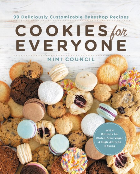 Book cover for Cookies for Everyone by Mimi Council