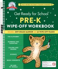 Get Ready for School: Pre-K Wipe-Off Workbook